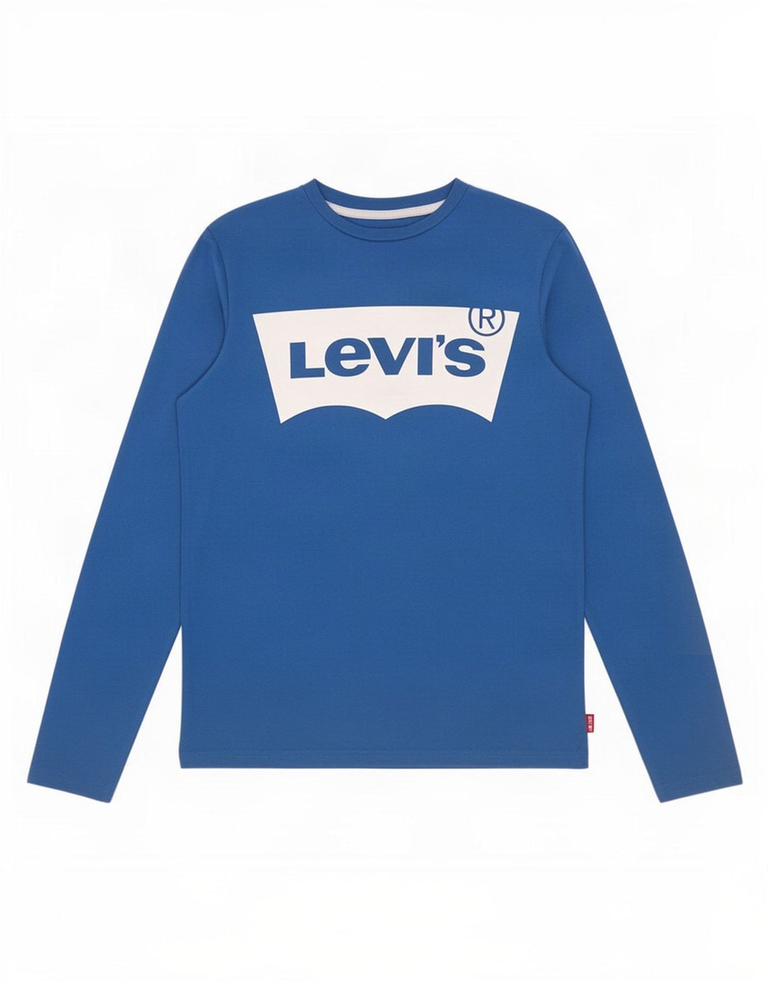 Levi's Boys Graphic Top Manga Larga 13-14 Años Azul Algodón