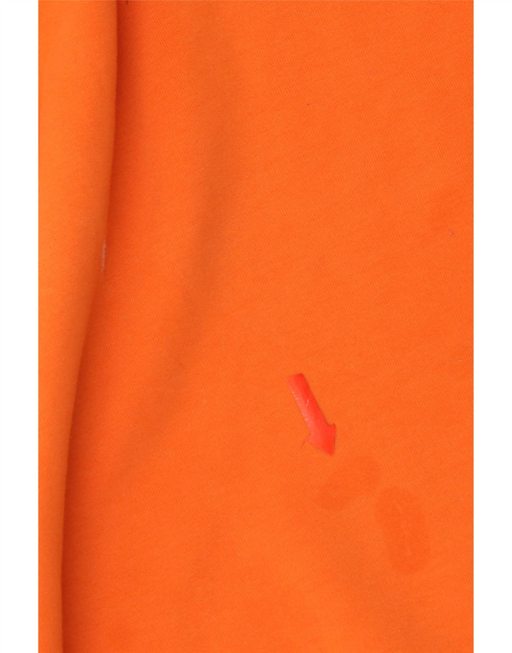 Polo Ralph Lauren - Sudadera extragrande para mujer, talla 40, color naranja mediano