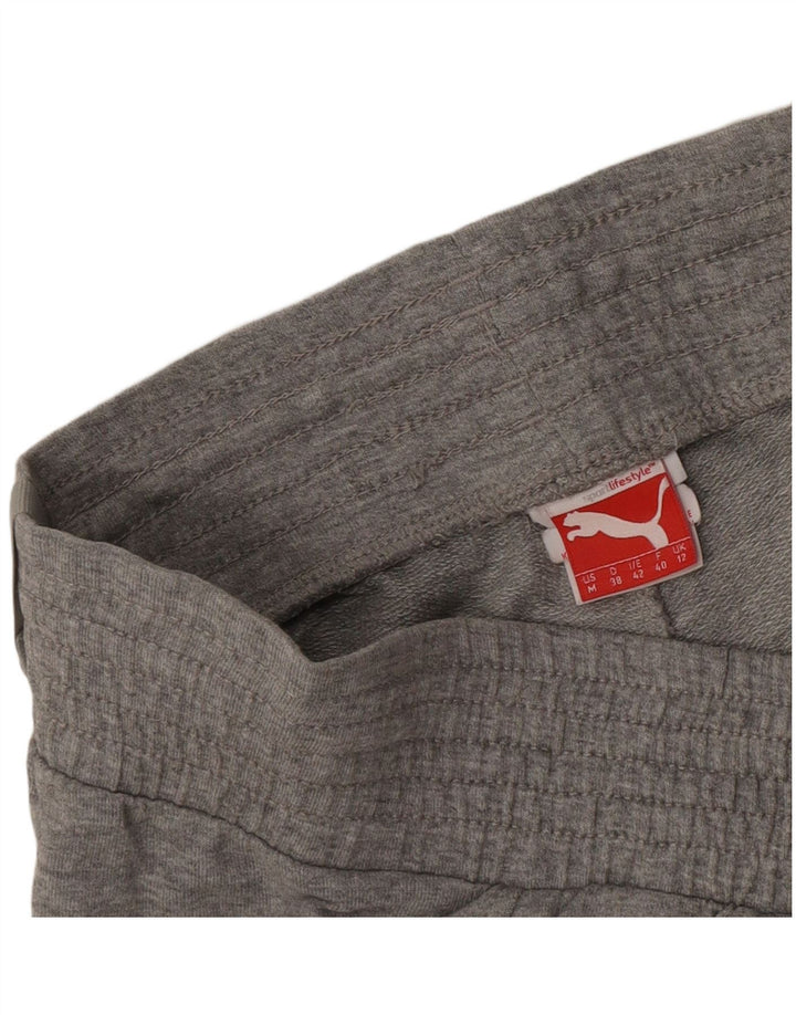 Puma - Pantalones de chándal para mujer, talla 40, color gris medio