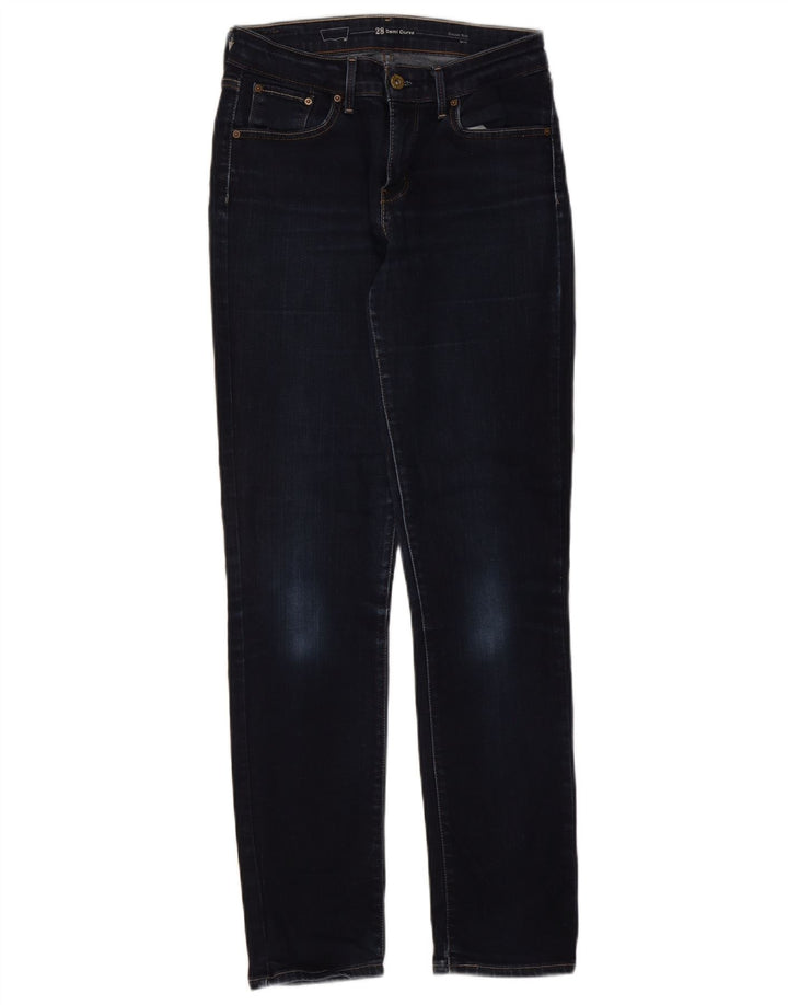 Vaqueros Levi's Mujer Slim W28 L32 Algodón Azul Marino