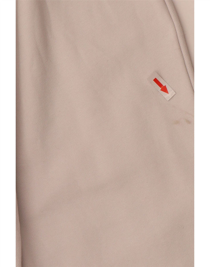 ELLESSE Pantalones de chándal para mujer Joggers UK 40 Large Off White Cotton