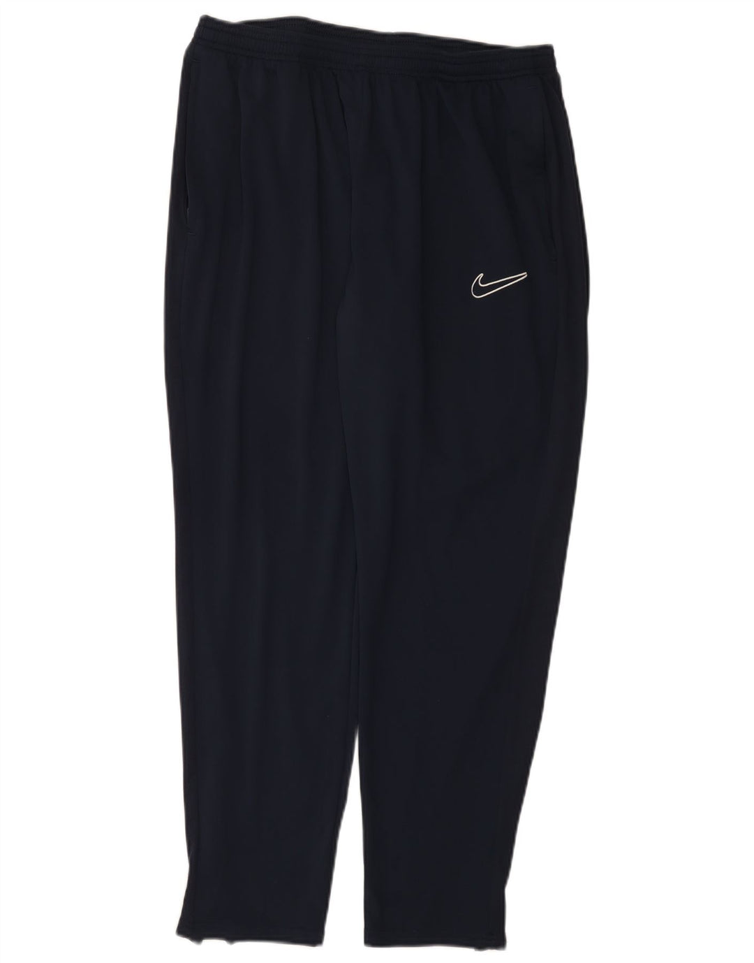 Nike - Pantalón de chándal Dri Fit para hombre, talla 2XL, poliéster azul marino