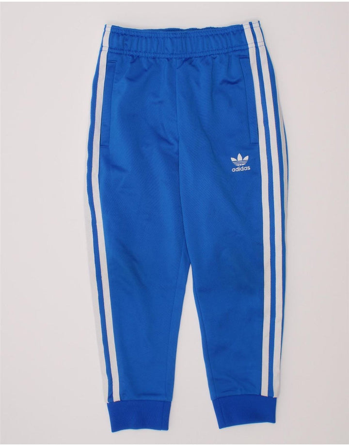 Adidas Pantalones de chándal para niño Joggers 5-6 años Azul Poliéster
