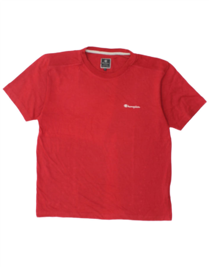 Champion Camiseta para hombre Top Large Red Cotton