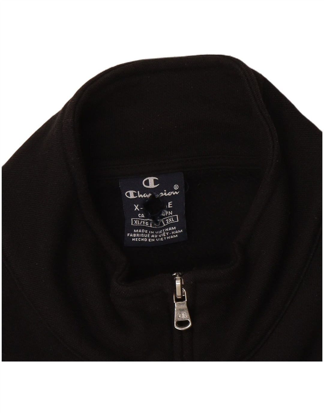CHAMPION Chaqueta superior de chándal gráfico para hombre XL Negro