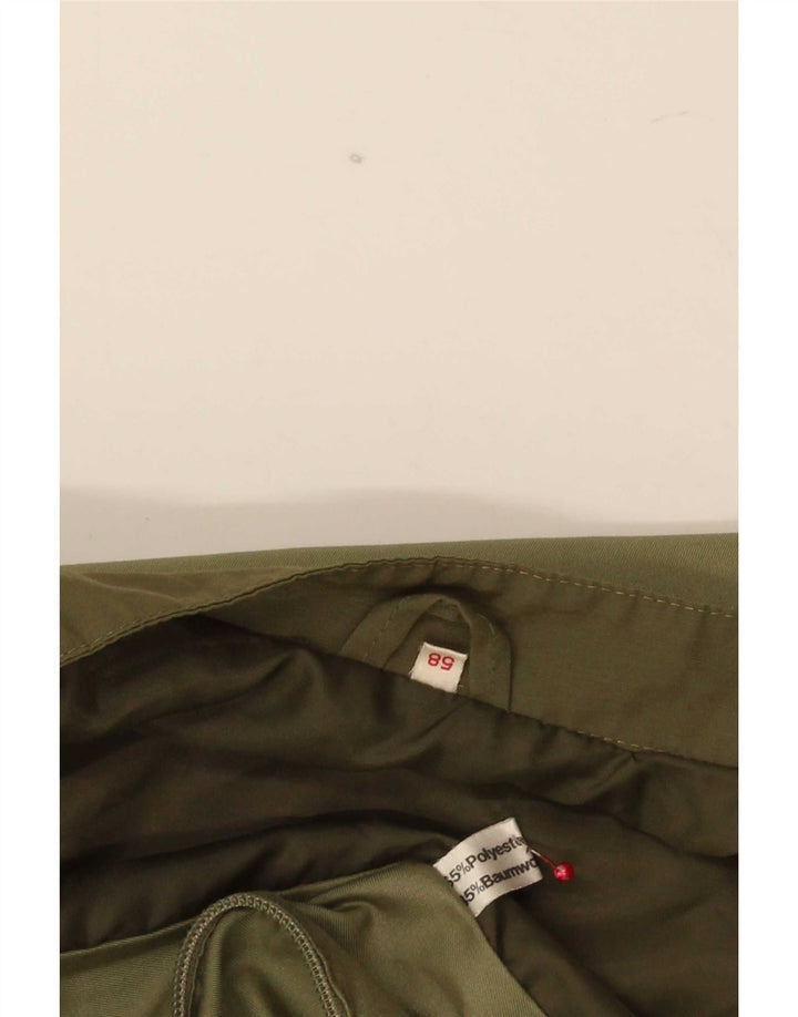 Chaqueta bomber vintage para hombre IT 58 3XL Poliéster verde