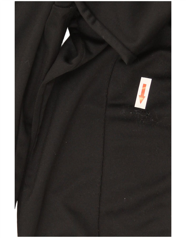 Kappa Hombre Pantalones De Chándal Gráfico Joggers Large Poliéster Negro