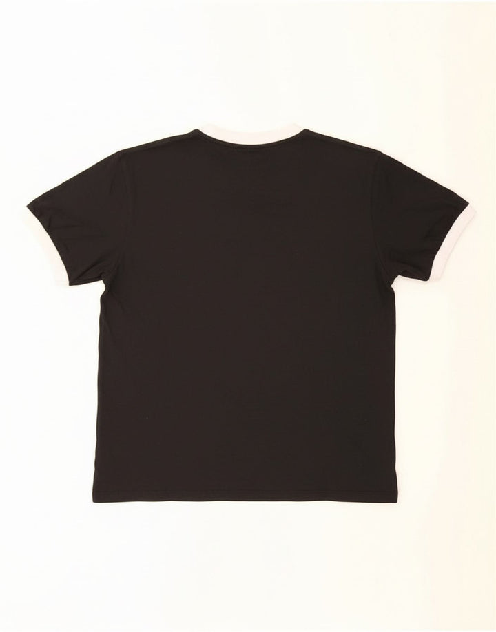 Camiseta Adidas Hombre Top Medium Negro Algodón