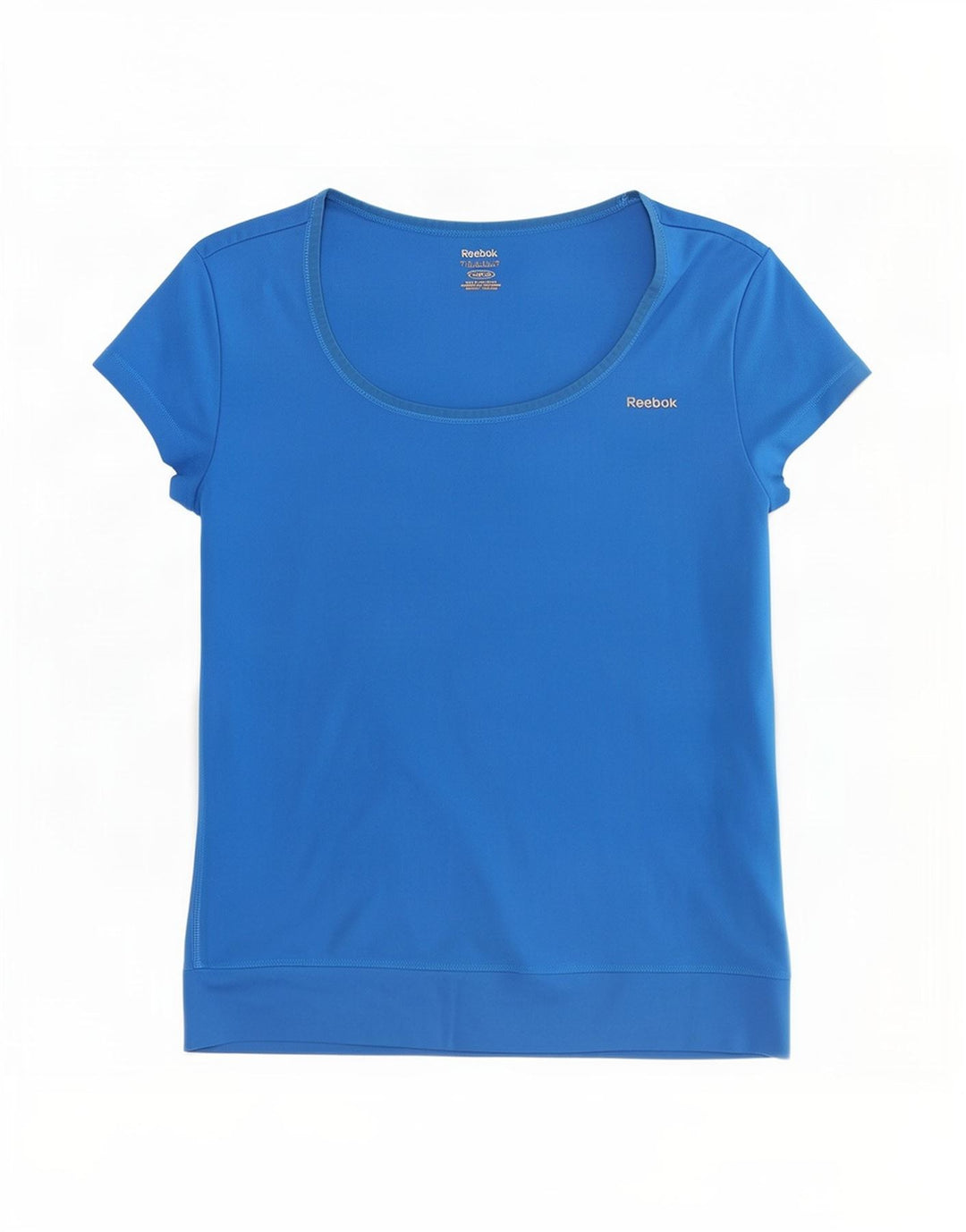 Reebok Camiseta Mujer Top UK 8/10 Small Azul Poliéster