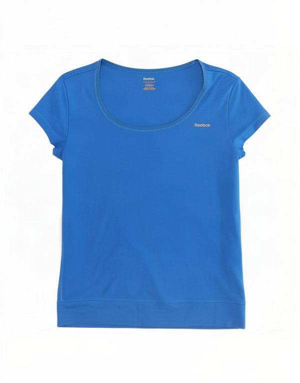 Reebok Camiseta Mujer Top UK 8/10 Small Azul Poliéster