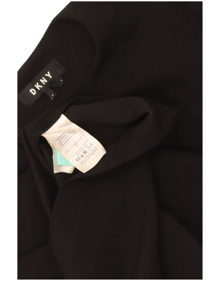 Dkny Vestido de manga 3/4 para mujer US 2 XS Poliéster negro