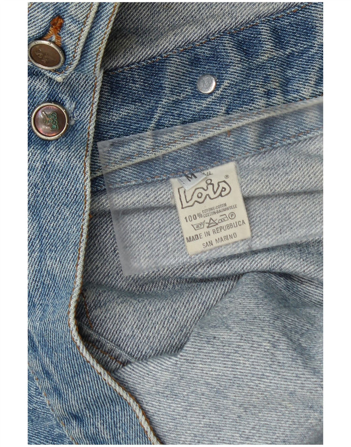 Chaleco vaquero Lois para hombre UK 38 Algodón azul medio
