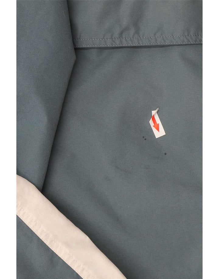 Puma Chaqueta anorak holgada para hombre UK 38 Azul medio Colorblock
