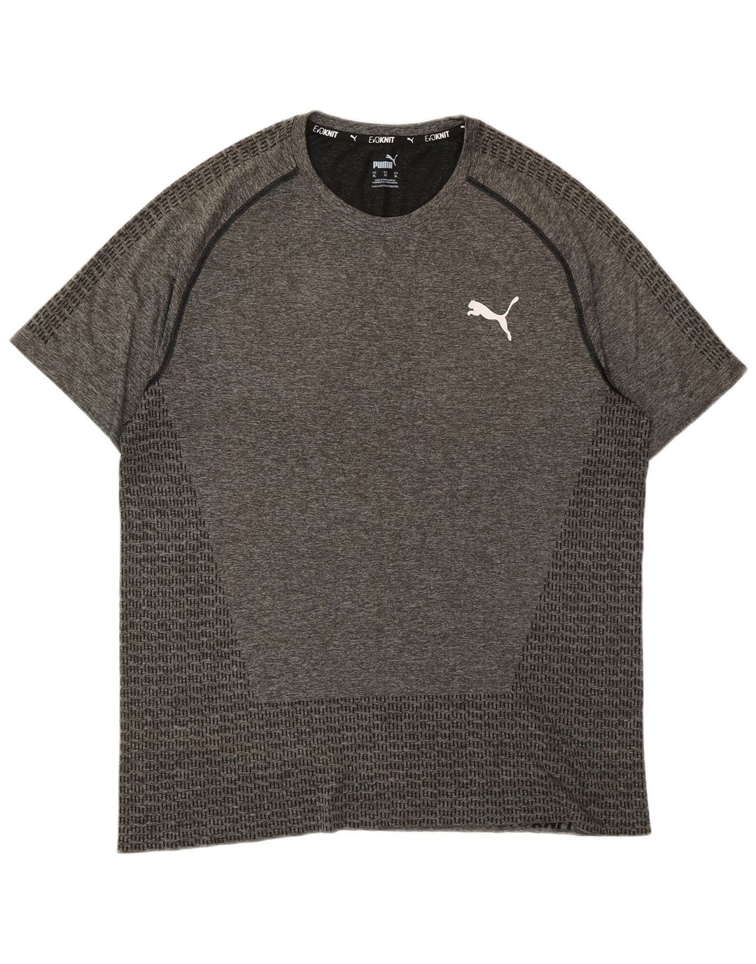 PUMA Camiseta para hombre Top XL Gris moteado