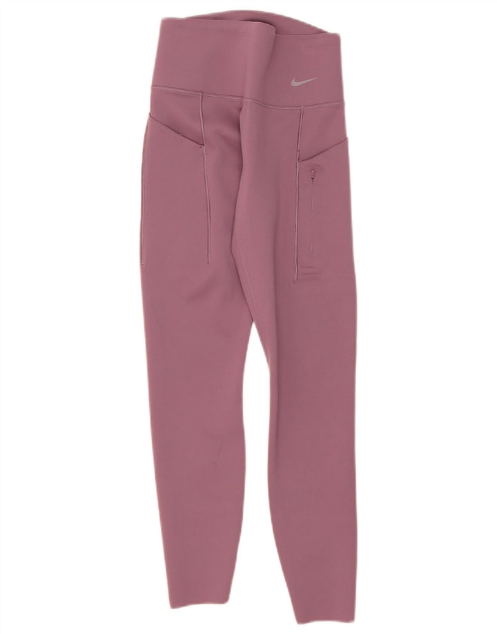 Nike Leggings Dri Fit para mujer UK 8 Small Pink Nylon