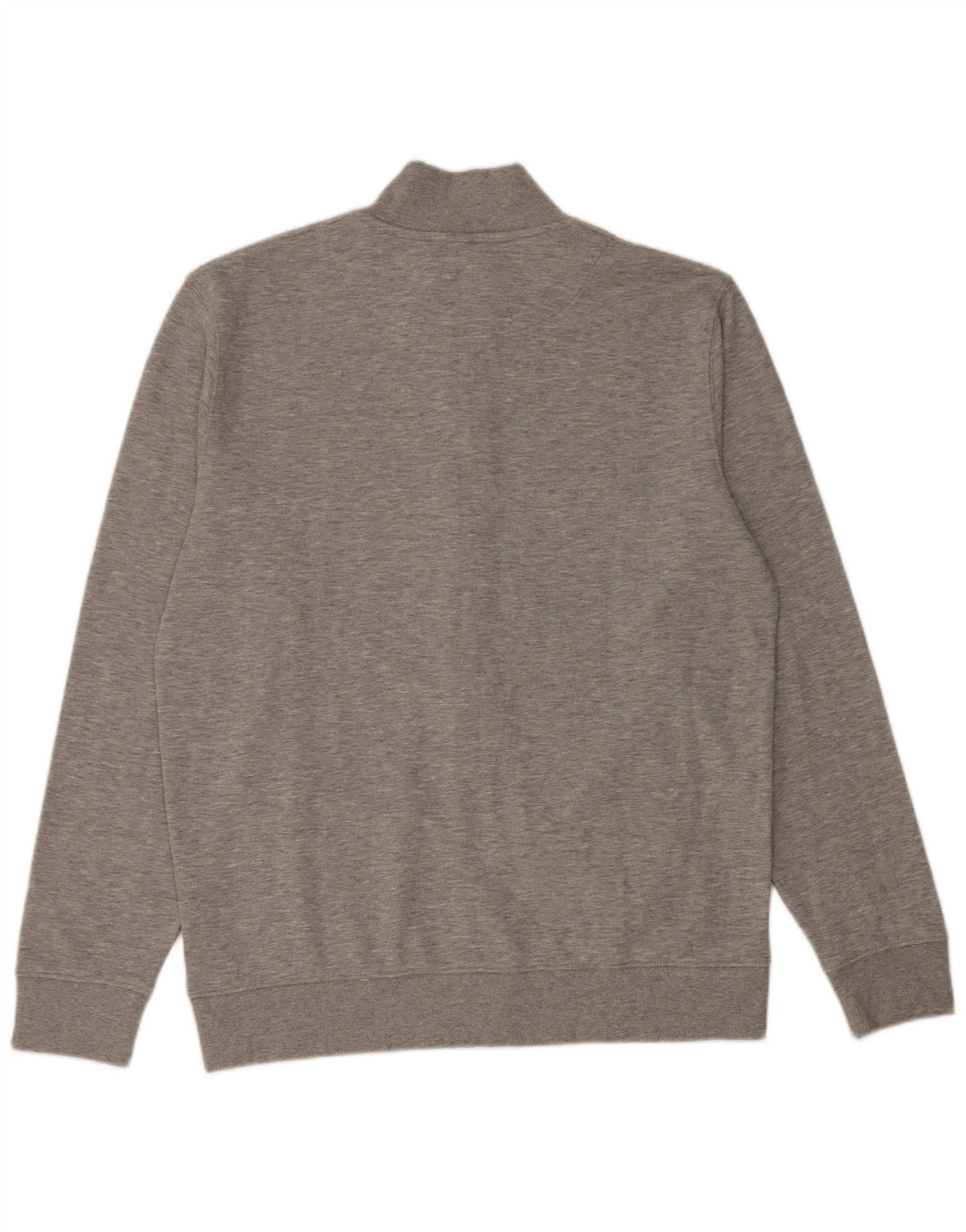 Carrera Hombre Chándal Top Chaqueta XL Gris Algodón