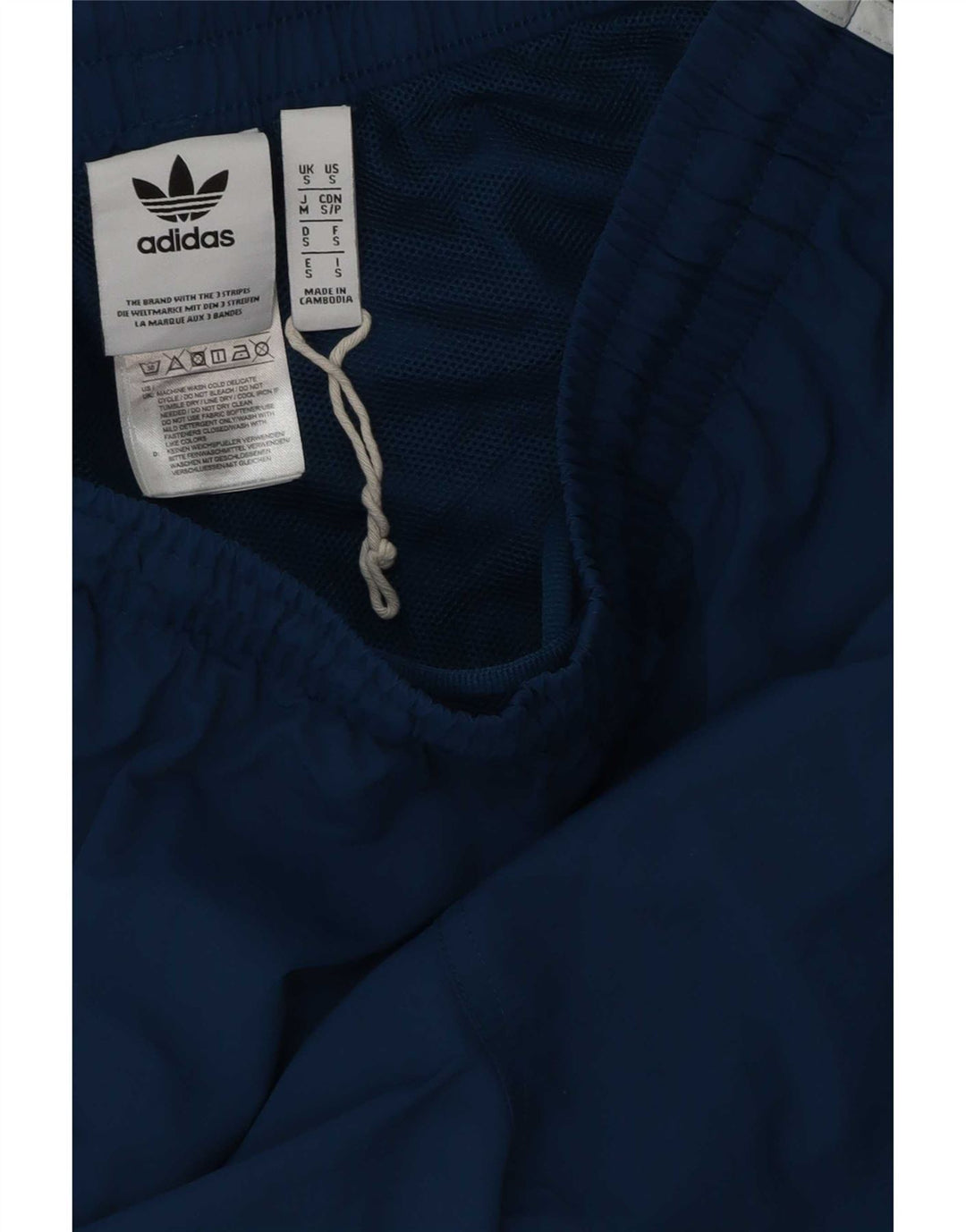 Pantalón Corto Deportivo Adidas Hombre Pequeño Azul Poliéster Deportes
