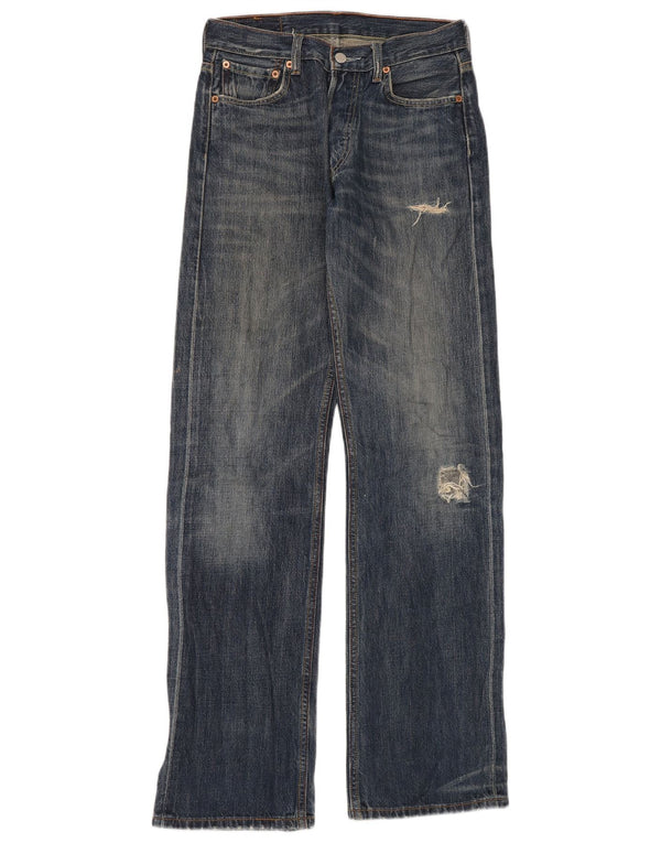 Levi's Jeans de pierna ancha desgastados para hombre W29 L34 Algodón azul