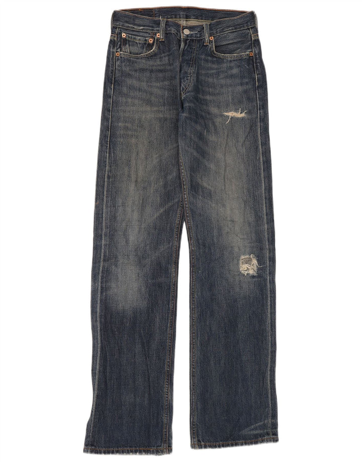 Levi's Jeans de pierna ancha desgastados para hombre W29 L34 Algodón azul