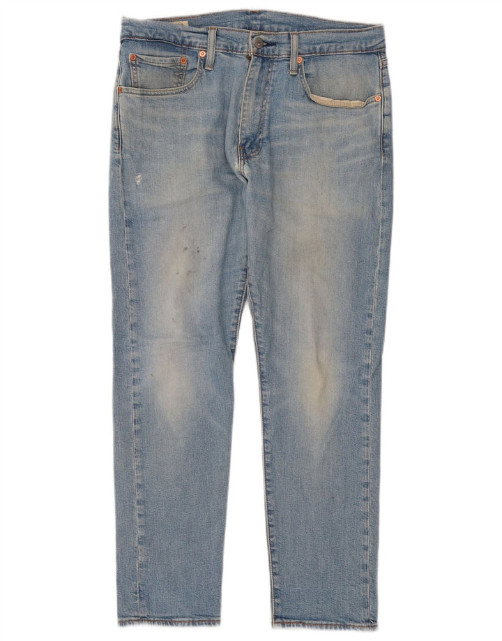 Levi's Hombre 512 Slim Tapered Jeans W32 L30 Algodón Azul