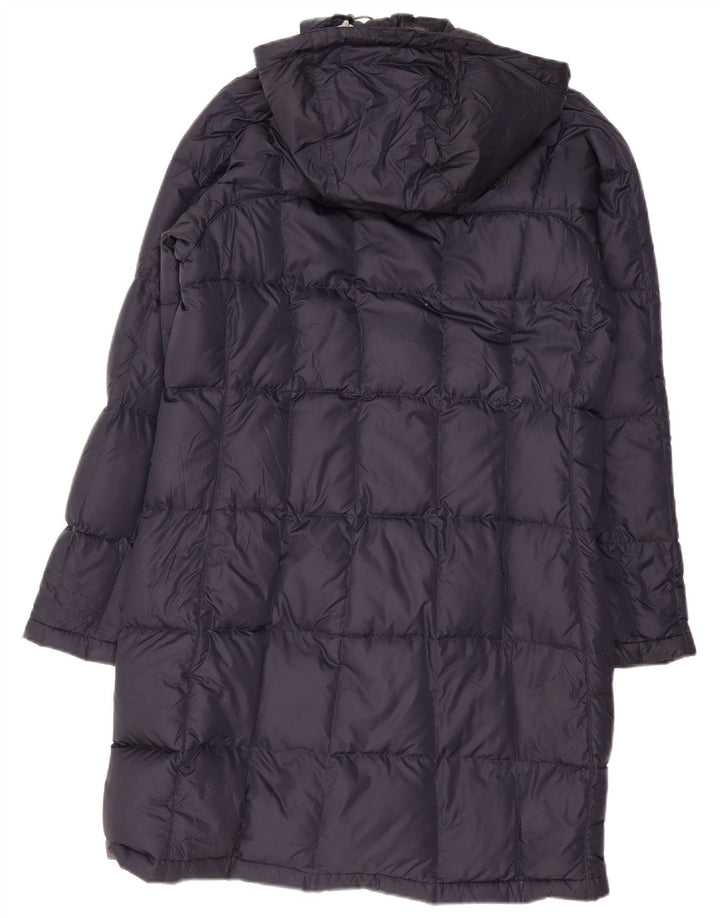 THE NORTH FACE Abrigo acolchado con capucha para mujer UK 44 Poliéster azul marino medio