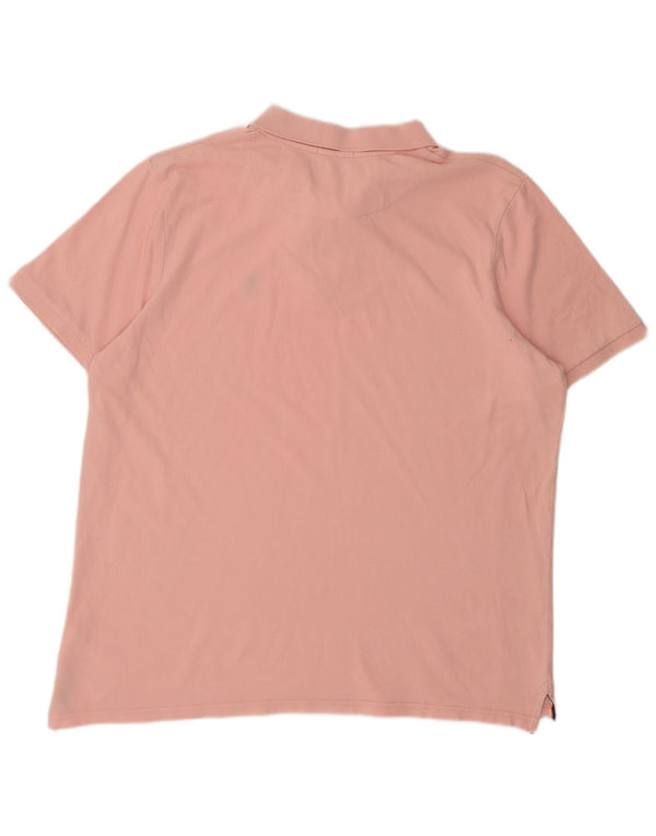 Asociación de Polo de EE. UU. Polo De Corte Regular Para Hombre 2XL Algodón Rosa