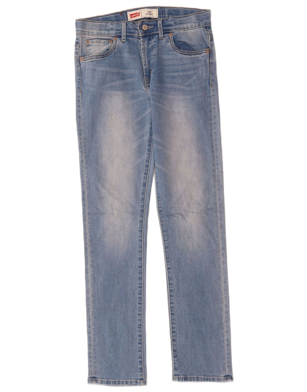 Levi's Vaqueros rectos 510 para niños 13-14 años W28 L30 Algodón azul