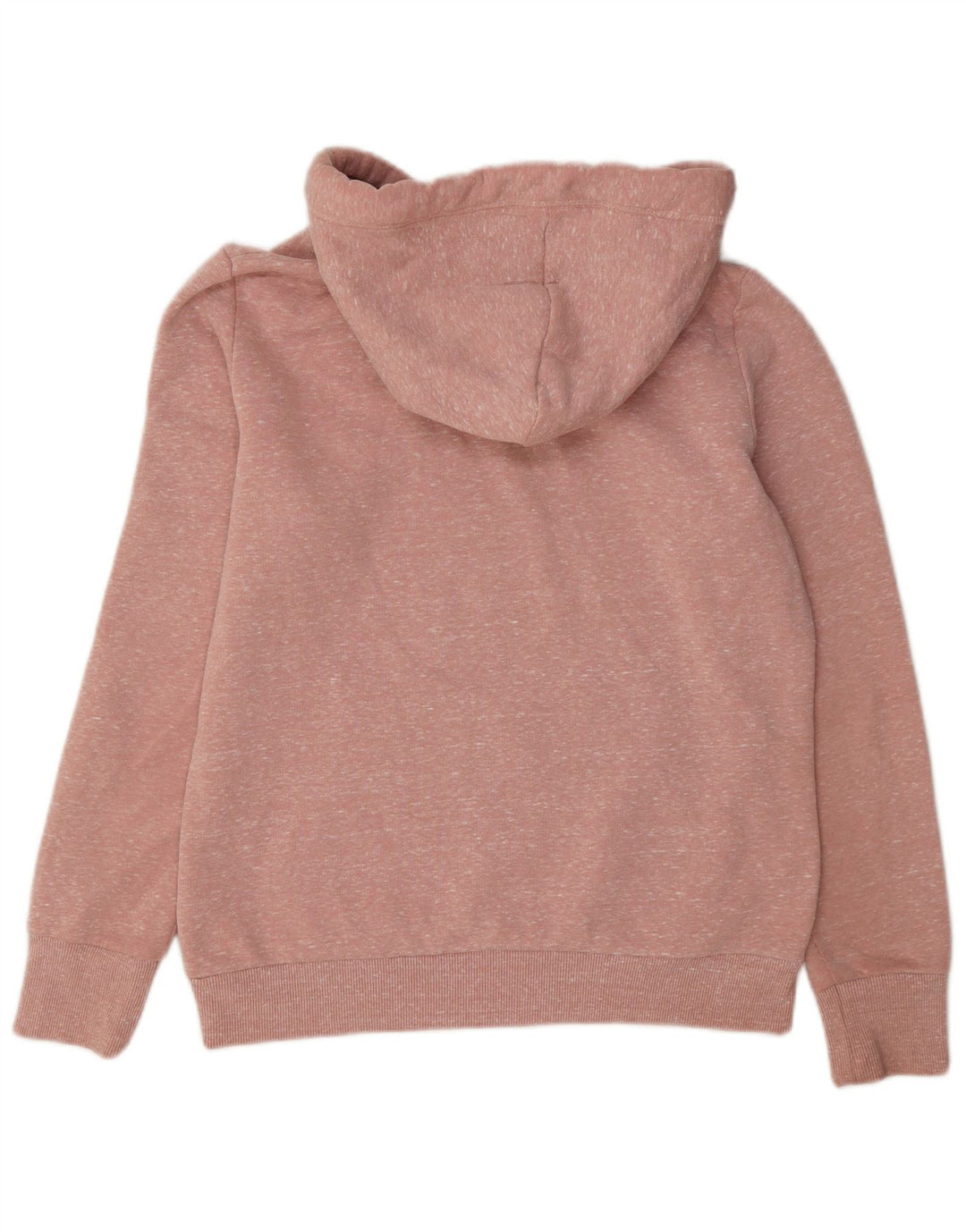 Superdry Jersey con capucha para mujer Reino Unido 40 Poliéster moteado rosa medio