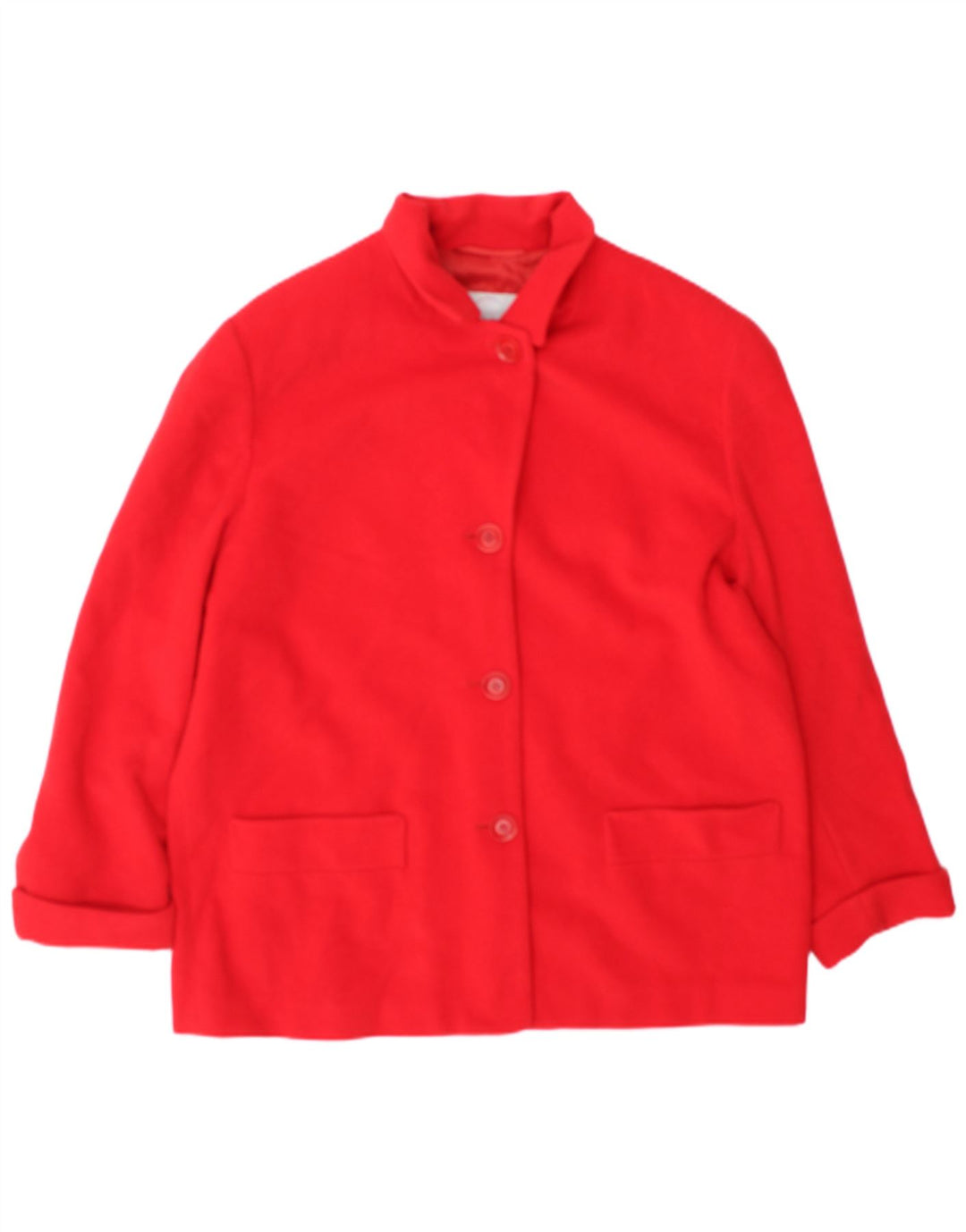 Bogner Chaqueta Blazer de 4 Botones para Mujer UK 40 XL Rojo