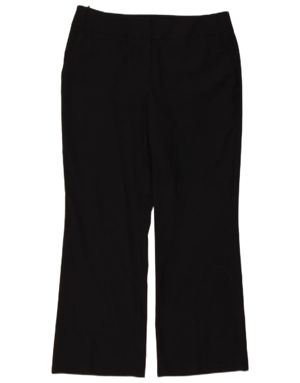 Marks & Spencer - Pantalones informales con corte de bota para mujer, talla 40, talla grande, W36 L30, color negro