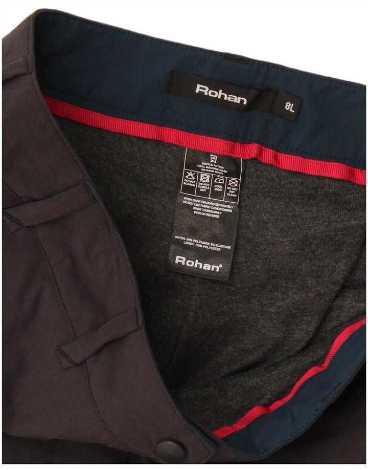 Rohan Pantalones chinos con corte de bota para mujer UK 8 Small W30 L33 Poliamida gris