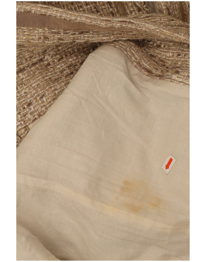 Abrigo Hugo Boss para mujer Reino Unido 14 Algodón beige medio