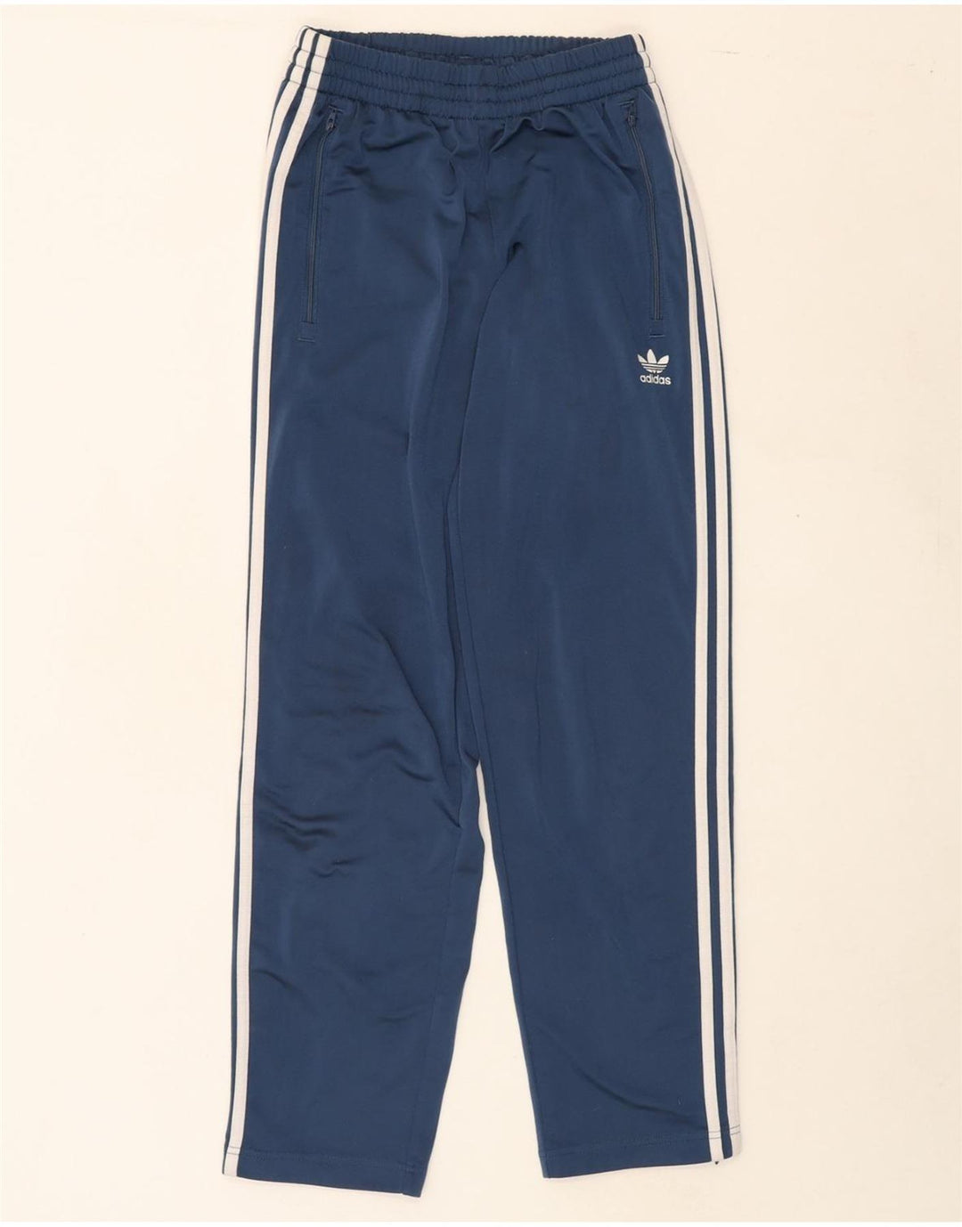 ADIDAS Mens Tracksuit Trousers XS  Blue Polyester Vintage Adidas and Second-Hand Adidas from Messina Hembry 