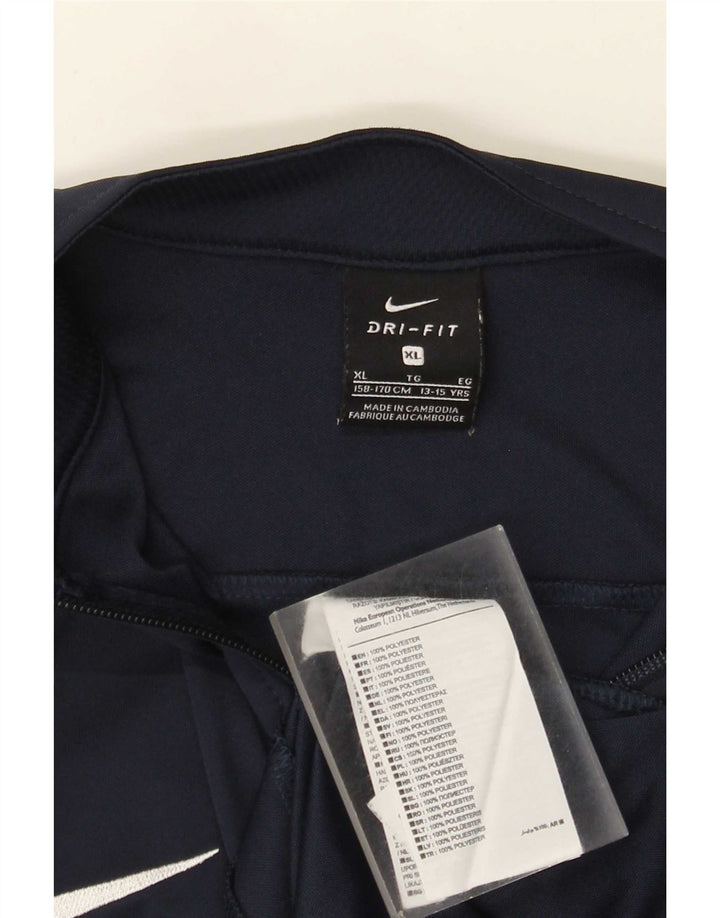 Nike Chaqueta Chándal para Niños 13-14 Años XL Azul Marino Poliéster