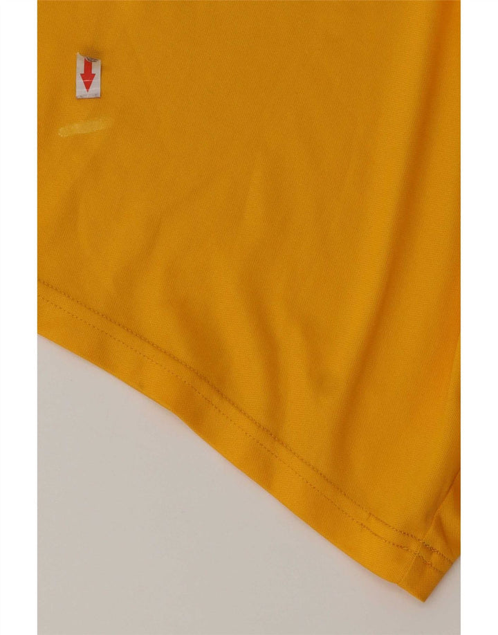 Nike - Pantalones cortos deportivos Dri Fit para hombre, poliéster amarillo grande