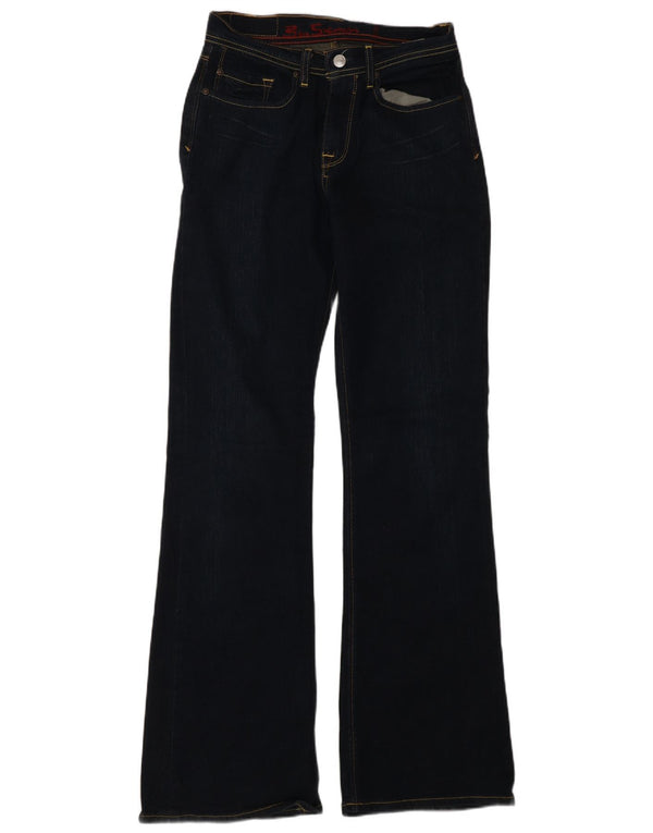 Ben Sherman Jeans Bootcut para Mujer W28 L32 Algodón Azul Marino