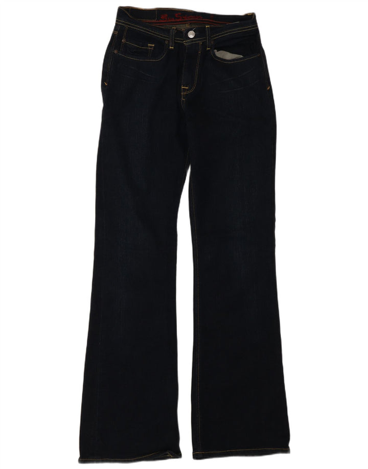 Ben Sherman Jeans Bootcut para Mujer W28 L32 Algodón Azul Marino