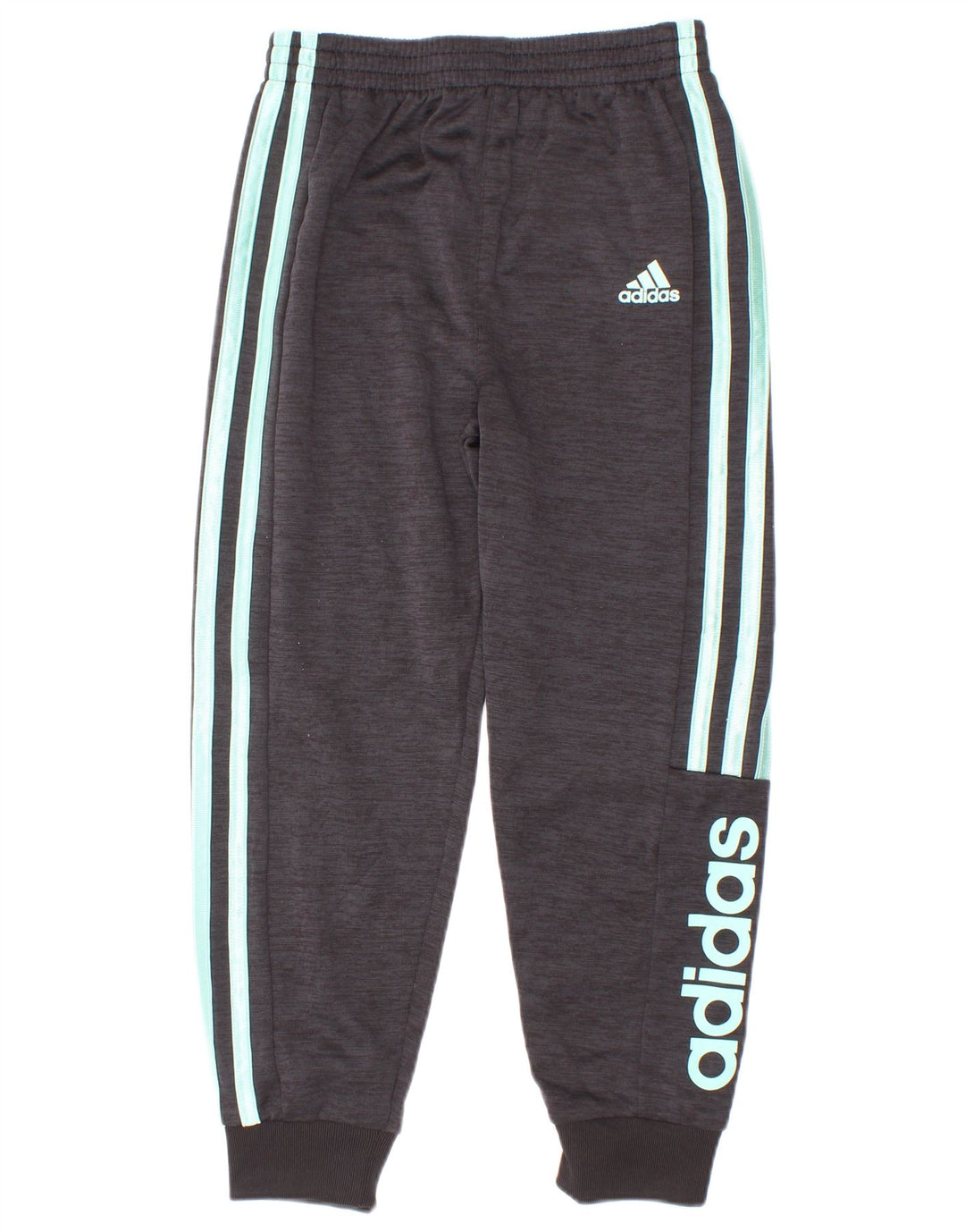Adidas Pantalones de chándal con gráfico para niños 5-6 años Gris Poliéster