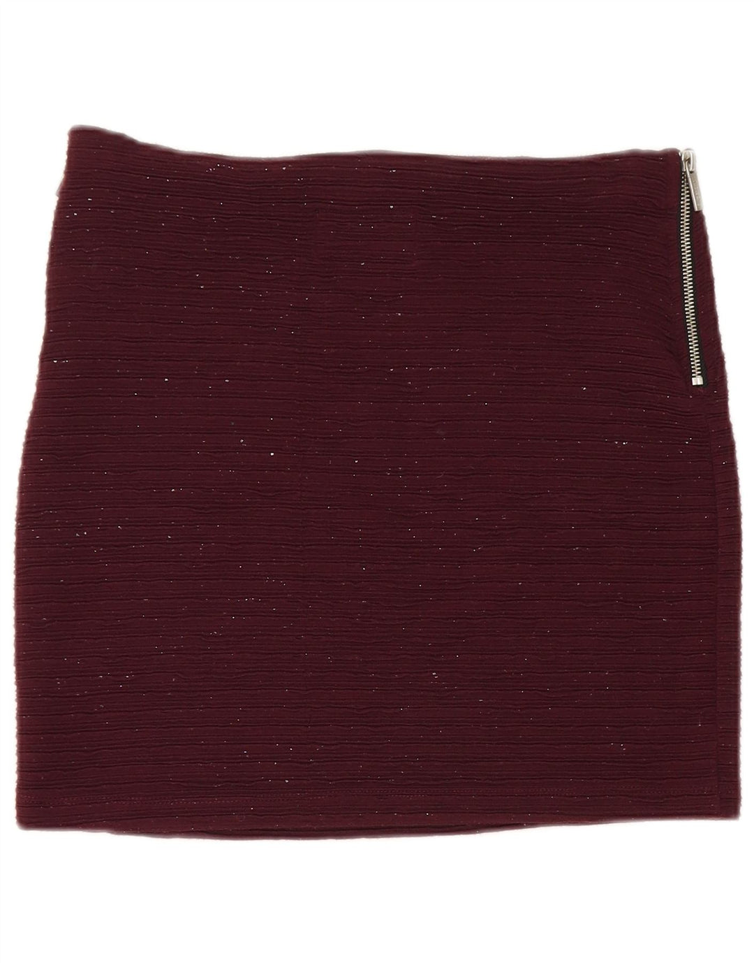 Minifalda Superdry Mujer Mediana W30 Poliéster moteado en color burdeos