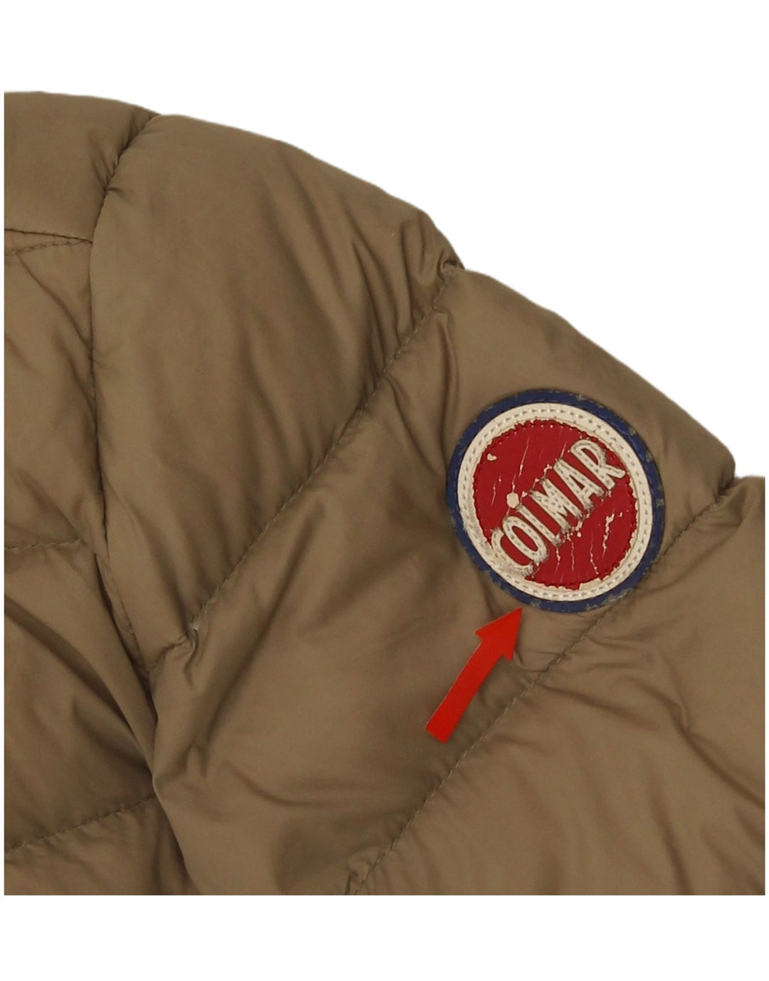 Colmar Chaqueta acolchada con capucha para hombre IT 48 Medium Khaki