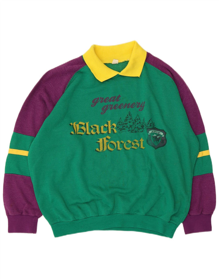 Sims - Sudadera con gráfico extragrande para mujer, talla 40, color verde