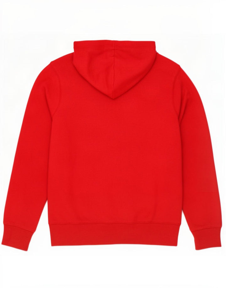 Levi's Sudadera con capucha y cremallera para niño 15-16 años Rojo Poliéster
