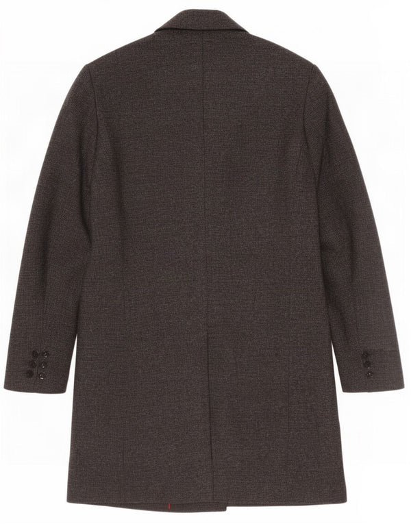 Marks & Spencer Abrigo para hombre UK 38 Poliéster gris medio