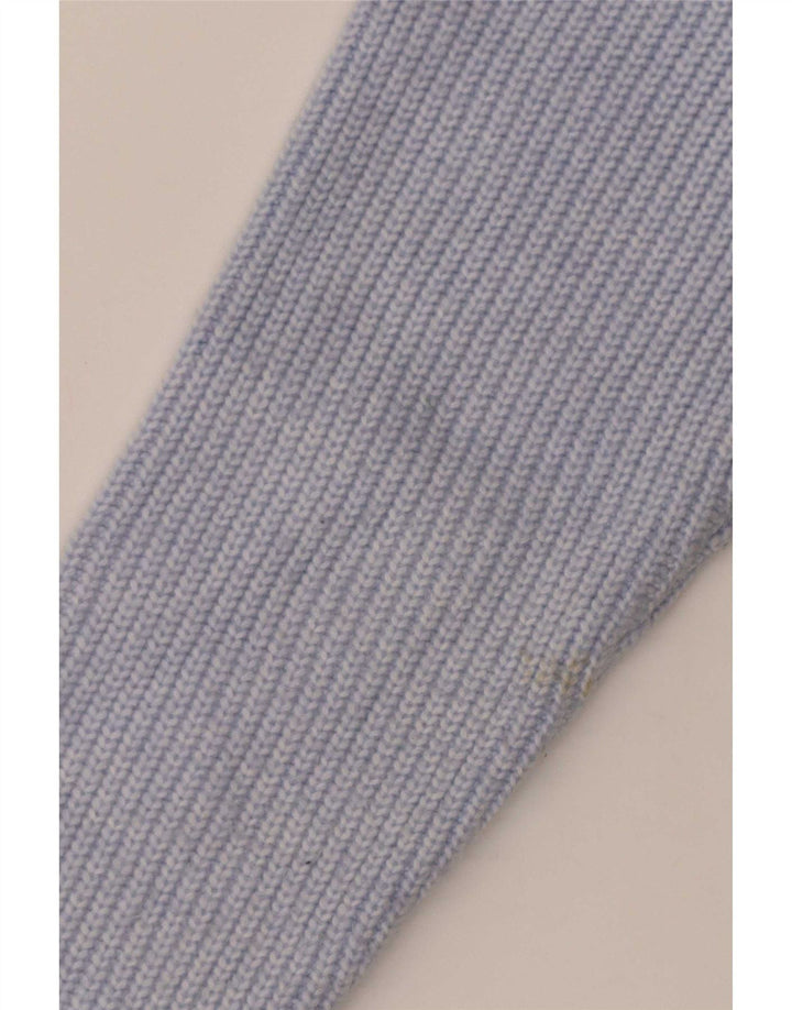 Marks & Spencer Jersey de cuello redondo para mujer UK 44 Poliéster azul medio