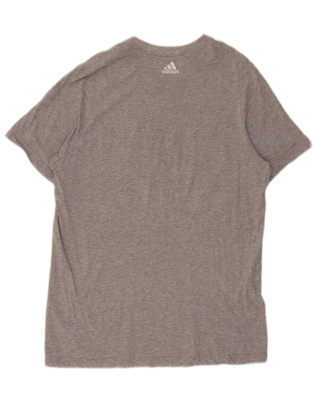 ADIDAS Camiseta gráfica para hombre Top Grande Gris