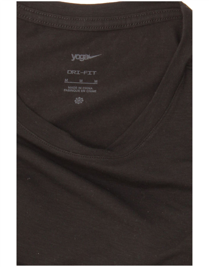 Nike - Camiseta Dri Fit para mujer, talla 40, talla M, color negro