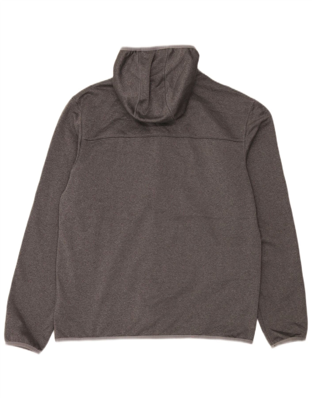 The North Face Suéter con capucha y cremallera para hombre Poliéster gris grande