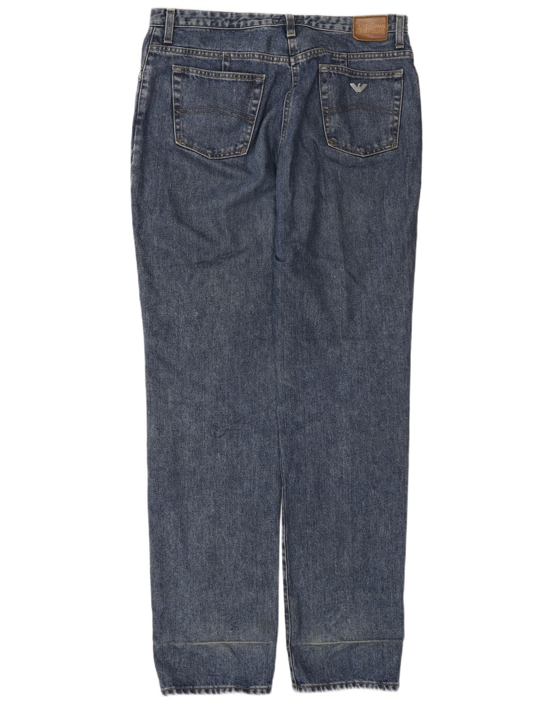 ARMANI Vaqueros rectos para hombre W33 L34 Algodón azul