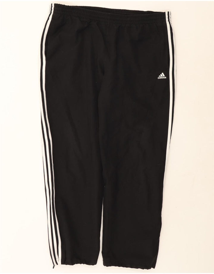 Adidas Hombre Climalite Pantalón Chándal XL Negro Poliéster