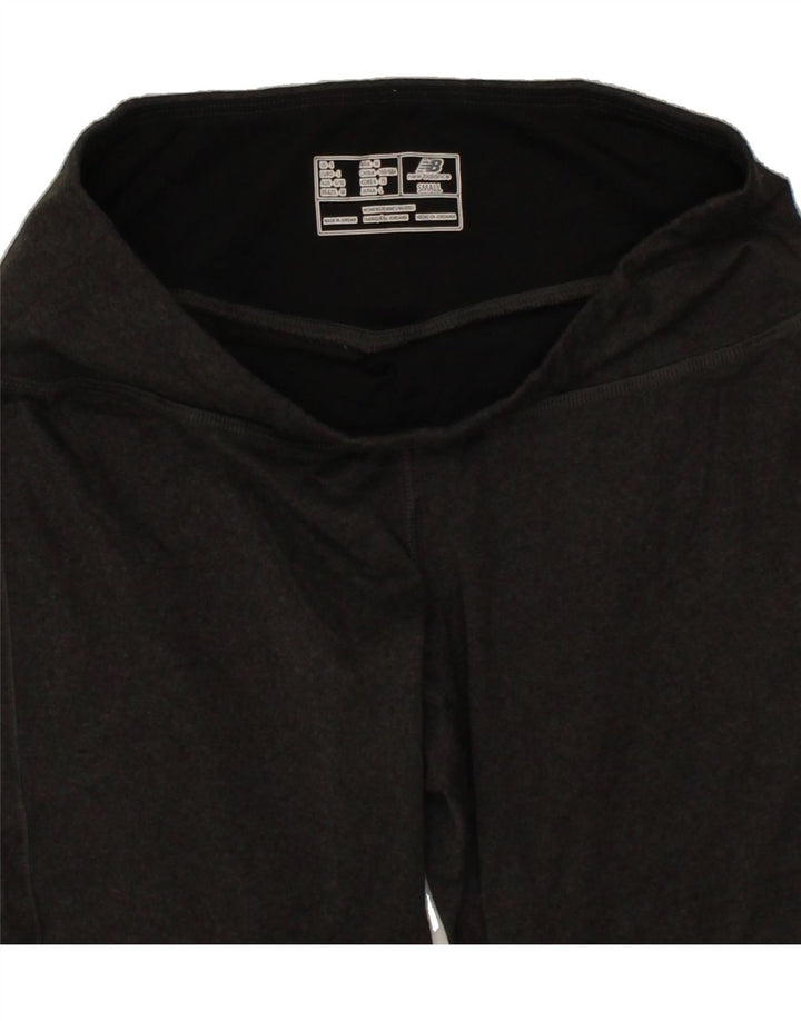 NEW BALANCE Womens Bermuda Sport Shorts UK 10 Small Grey Polyester Vintage New Balance and Second-Hand New Balance from Messina Hembry 